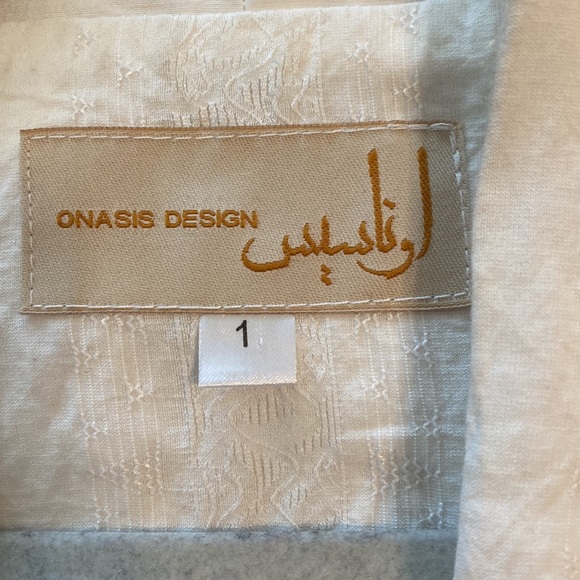 Boho style white Overdress 🤍 - Picture 4 of 4